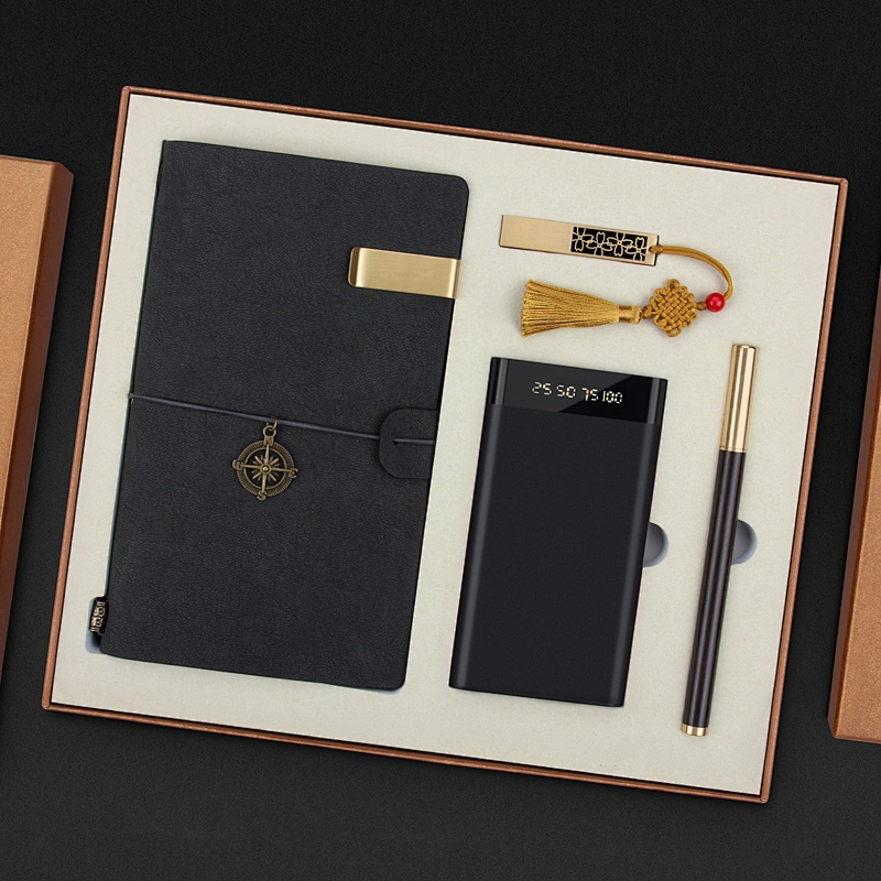 powerbank notebook pen U disk gift set Advertising gift mall manufacturers system promotional set