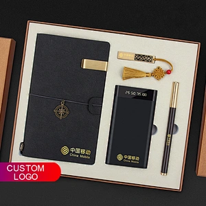 Wholesale business promotional gifts set box with customized logo