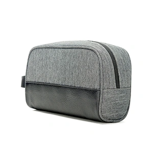 PU leather waterproof washing bag
