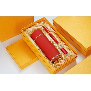 Wholesaler Competitive Price  Pen U Disk Vacuum Cup Office Stationery Gift Set