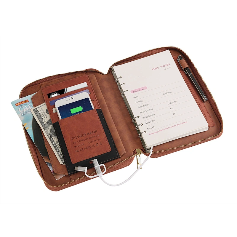 Power Bank Notebook Multi Functional 8000mAh Power Bank Notebook
