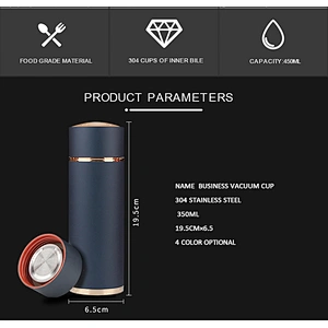 promotion gift set 350ml flask bottle metal pen notepad Cross-border wholesale agent distribution award-giving souvenirs