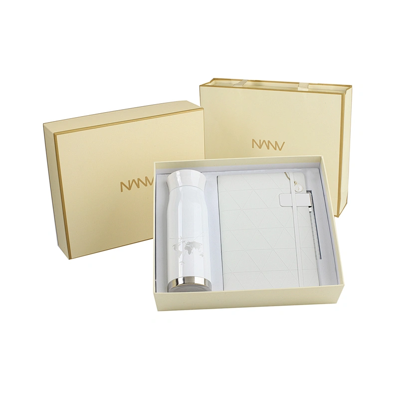 Gift Pen Set Vacuum Cup Bookmark Notebook Business 4 Piece Set Company Office VIP Custom Gift