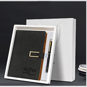 Factory Supply Hot Sale A5 Hardcover Notebook with pen