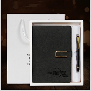 Factory price wholesale notebook with pen sets for business man