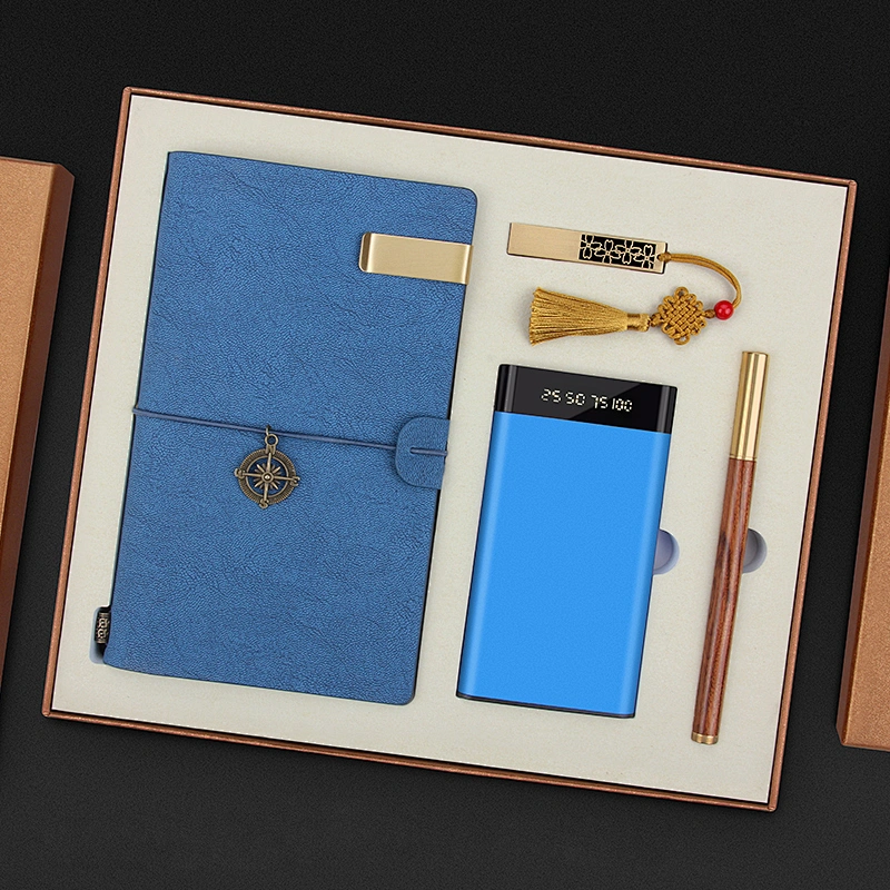 powerbank notebook pen U disk gift set Advertising gift mall manufacturers system promotional set