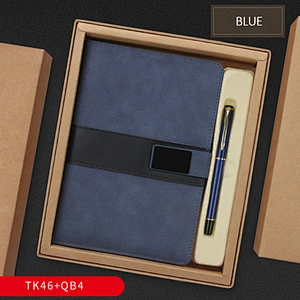 Advertising gift selection of a variety of styles suitable for wholesale distribution agents notebook metal pen gift set