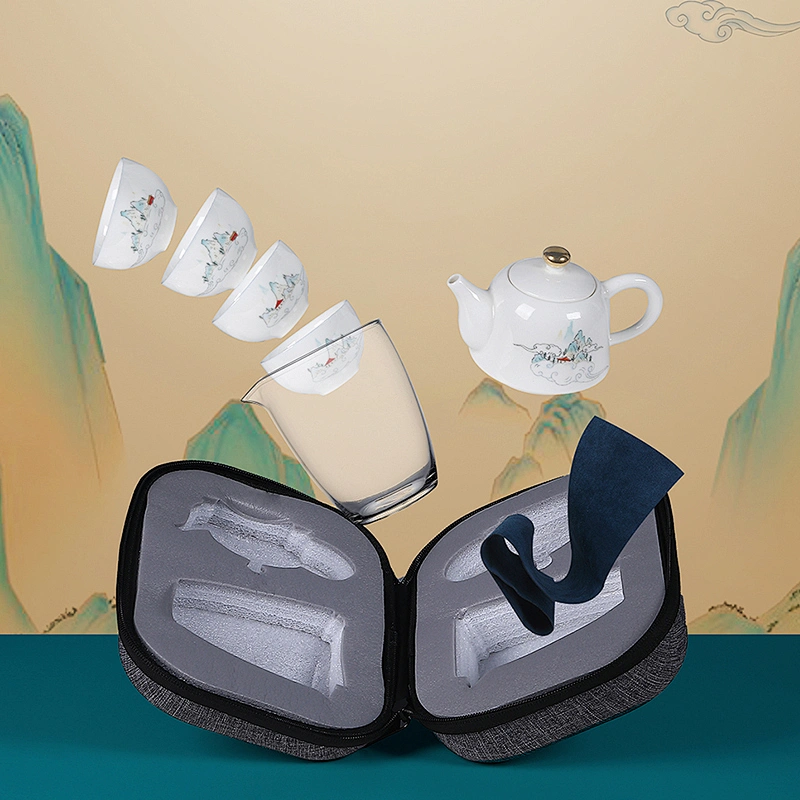 Juego de té de viaje