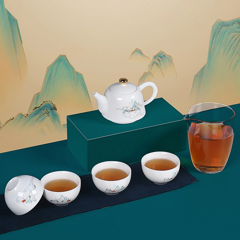 Juego de té de viaje