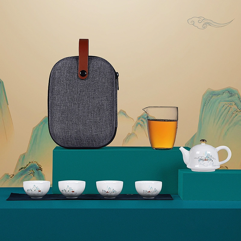 Juego de té de viaje