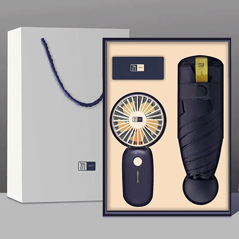Fan umbrella set