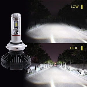 Lightechauto  car x3 csp dual led headlights bulb h1