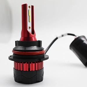 Auto Lighting System Double Beam 9004 9007 H13 H4 CSP LED Headlight With Fan