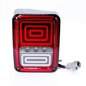 12V 2007-2016 Euro Us Brake Reverse Rear LED Tail light for JK TJ YJ Trucks
