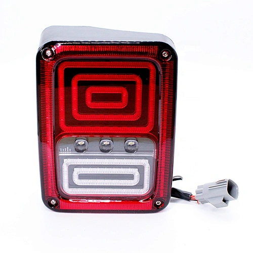 12V 2007-2016 Euro Us Brake Reverse Rear LED Tail light for JK TJ YJ Trucks
