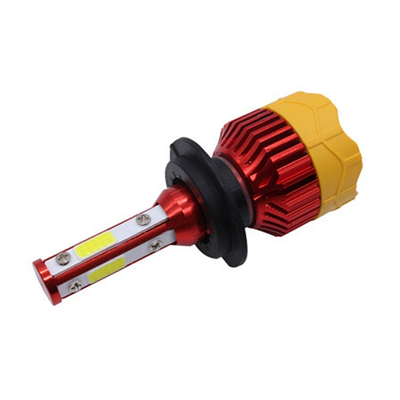 Auto Lighting Systems Led Light H4 H7 H3 9005 9006 Car Headlight Bulb 4side COB Headlights For Auto Car
