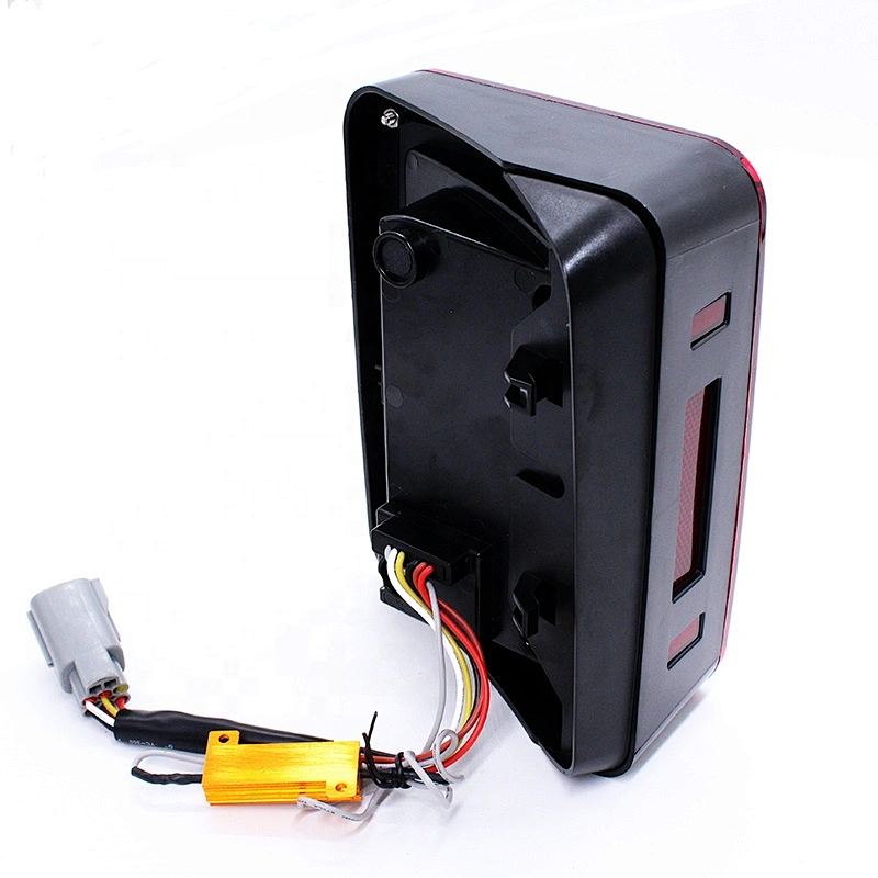 12V 2007-2016 Euro Us Brake Reverse Rear LED Tail light for JK TJ YJ Trucks