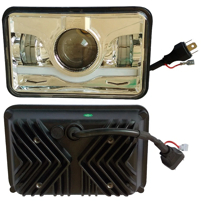 Wholesale 4X6 5inch 45W Luces LED Work Lights with DRL High Low beam for 12V 24V Trucks