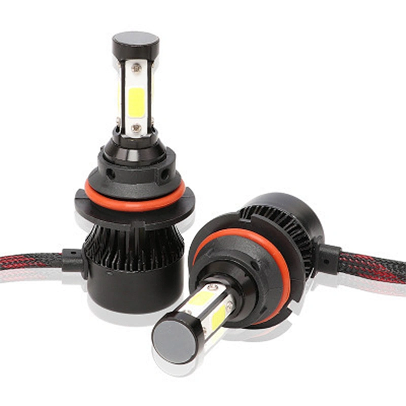 High Power 4sides COB S2 H4 H7 H11 H1 H3 Car Lights Led Headlight
