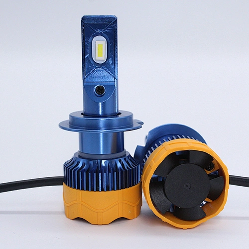 New Design GT7 Car H7 H11 9006 9005 H4 Auto Led Headlight With Fan