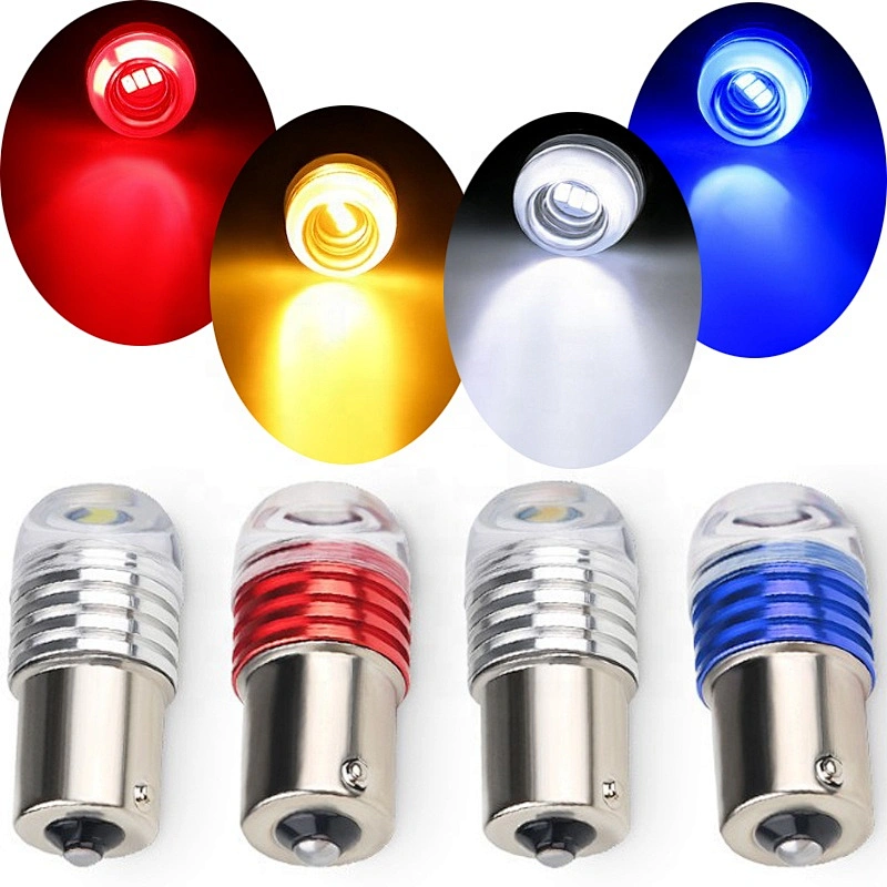 Strobe Steady Rear LED 1156 BA15S 1157 BA15Y Brake Turning Signal Light Red Blue Yellow White