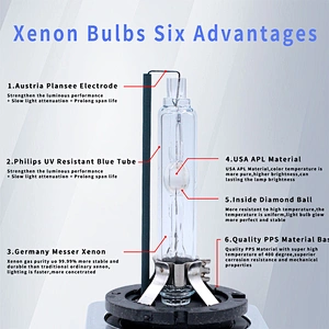 D1S 3000k hid replacement bulbs with D2S D2R D4S D2H 35w xenon headlight conversion kit 12V high intensity headlights