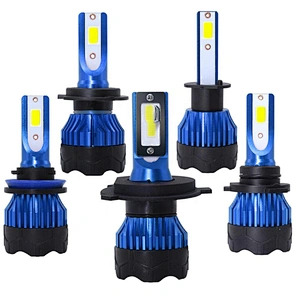 C6 S2 X3 K5 COB LED Headlight H7 H4 9005 9006 Car LED headlight H11 880 881 for auto lighting system