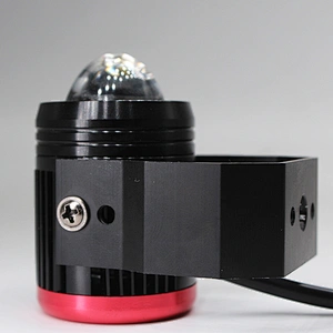 Auto Lighting System 30w Mini Drive Light H4  Bi Led Projector Headlight With Yellow and White Color For Motors