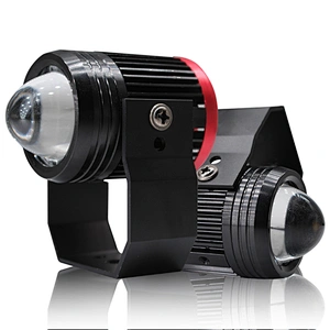 Lightechauto  5D Car Logo Light H4 50w  LED Work Light with auto LED Strip Light