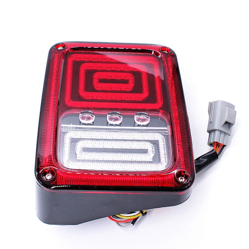 12V 2007-2016 Euro Us Brake Reverse Rear LED Tail light for JK TJ YJ Trucks