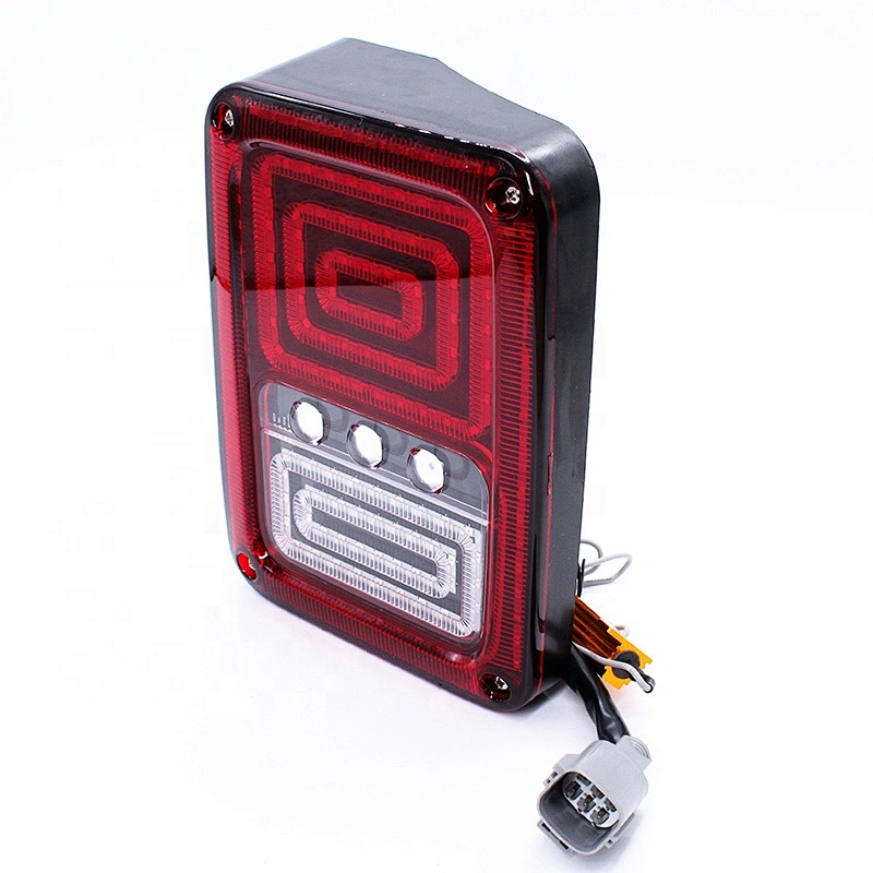 12V 2007-2016 Euro Us Brake Reverse Rear LED Tail light for JK TJ YJ Trucks