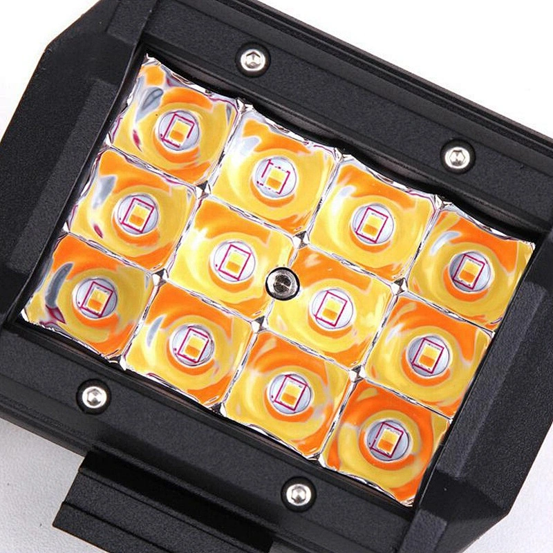 Offroad Yellow White dual color 36W LED Work Light