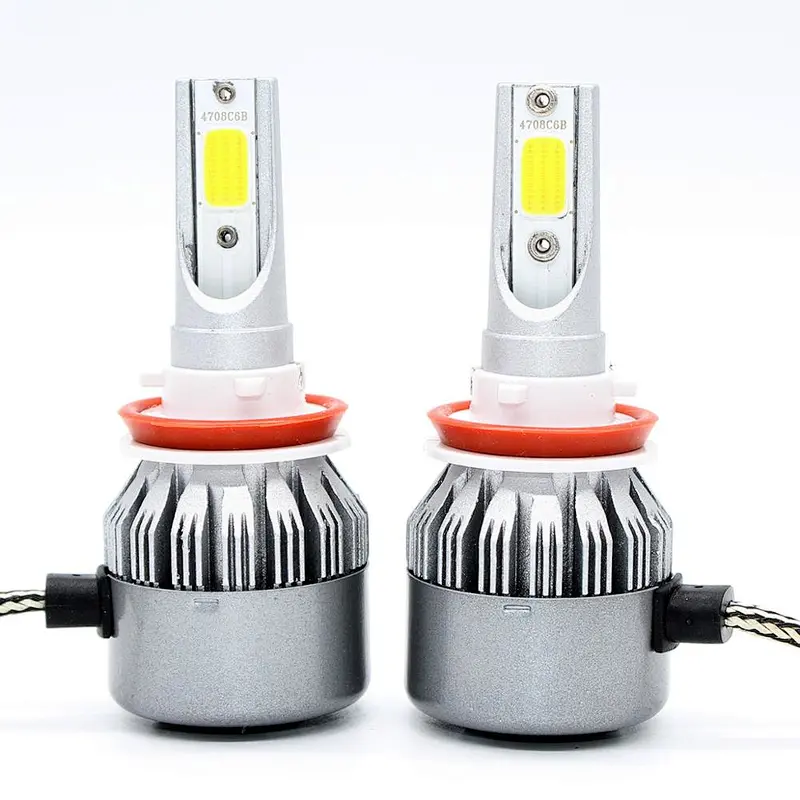 Car Lamp H116000K Led Light Bulbs 9005 HB3 9006 H1 H3 C6 COB H4 H7 Led Auto Headlight