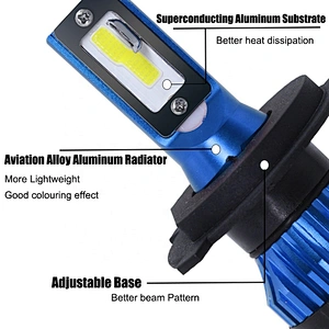 S1 S2 X3 K5 H4 H11 H8 H9 H10 9005 9006 H1 H3 880 881 LED Headlight