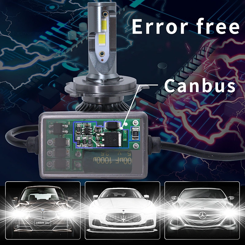 H7 Canbus Led headlight conversion 35W automotive led lights for car