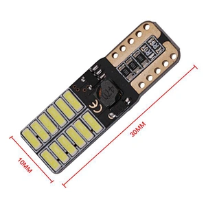 X2 12V Car Parking Error Free Canbus T10 24SMD 3014