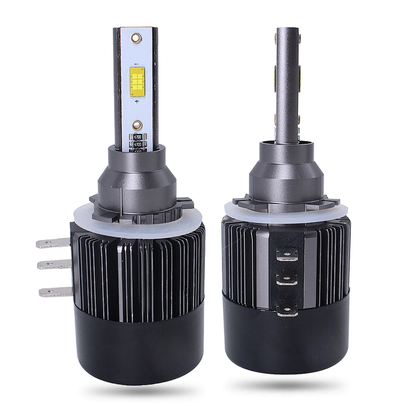 Lightechauto  csp h15 led Headlamp with LED Car Welcome Door Light 9007 9004 bulb