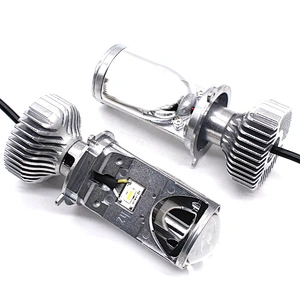 RX3 Fanless Projector H4 90W 16000lm Conversion Kit Hi/Lo Beam Headlight LED