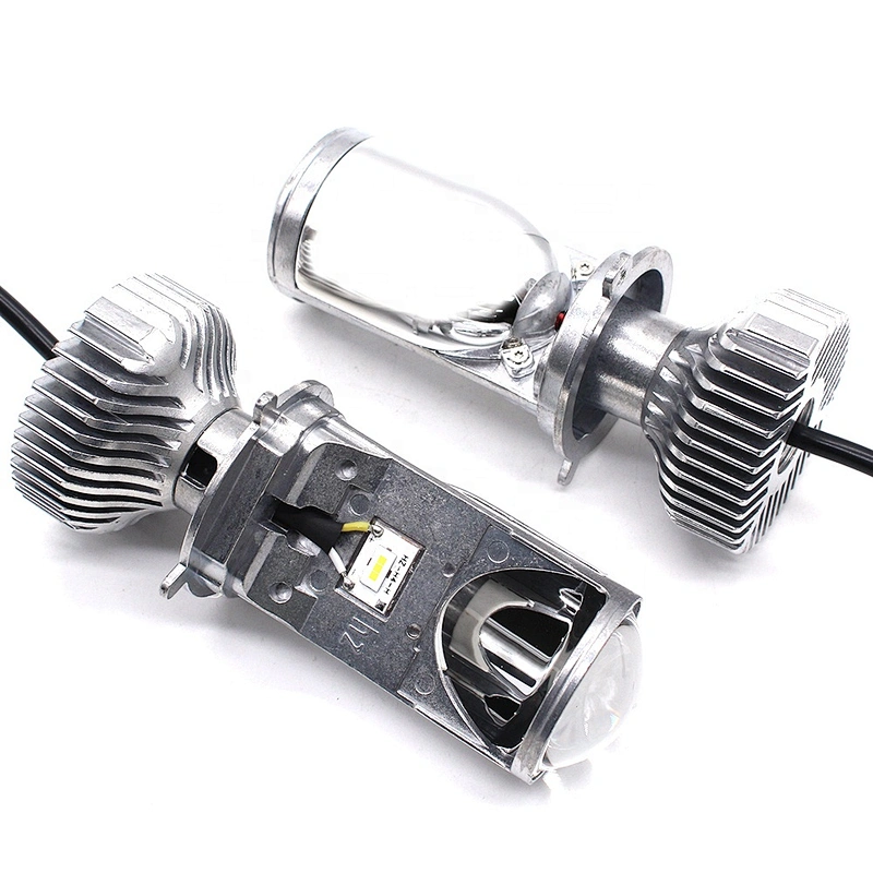 RX3 Fanless Projector H4 90W 16000lm Conversion Kit Hi/Lo Beam Headlight LED