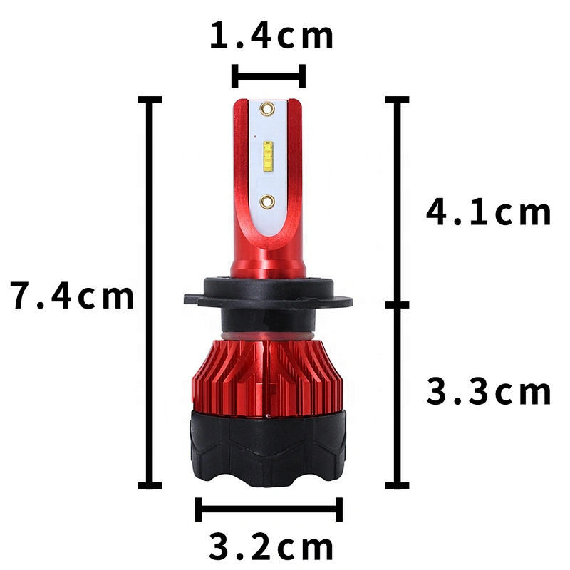 Factory  LED Car Light Automotive Light Bulbs 9005 9006 H4 H3 H1  H7 LED Headlight Bulb