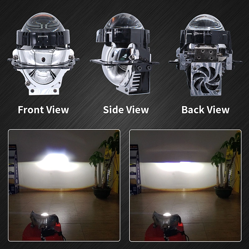 Lightechauto 3.0 inch  Bi LED Projector Lens Hi/Lo Beam Conversion Auto