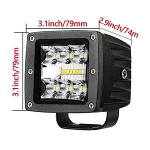 2019 New 3Inch Pods 39W 13 LED work light for 12V Car truck offroad