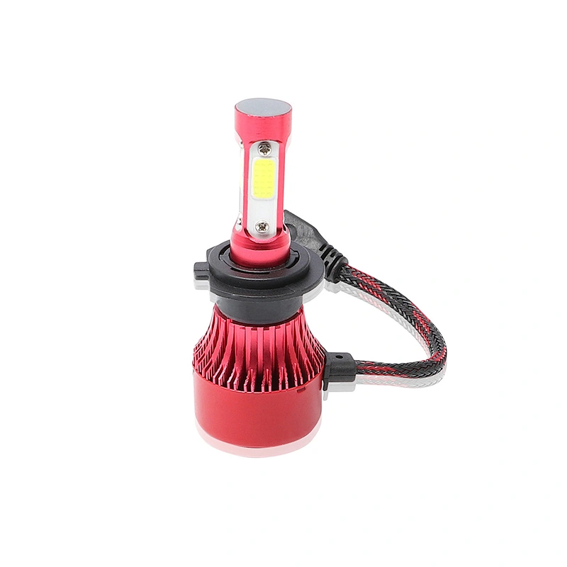 S2 Car LED 72W 4800lm 6500k H11 H4 H7 Light 4side X7 Led Headlights
