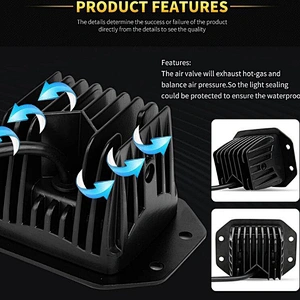mudding 12V Car 3Inch Flush mount Pods offroad led work light
