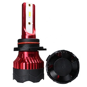 Auto Car Light h7 Super Bright Cooling Fan Perfect Cutline K5 H1 H3 H7 HB3 HB4 H11 led headlights H7 LED H4