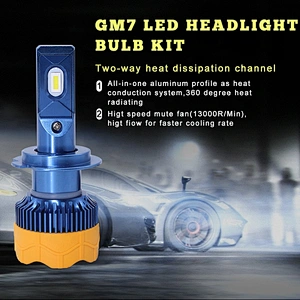 A7 LED light bulbs H4 H7 H11 9005 9006 9004 9007 Bulbs H13 H1 H3 880 881 LED Headlight