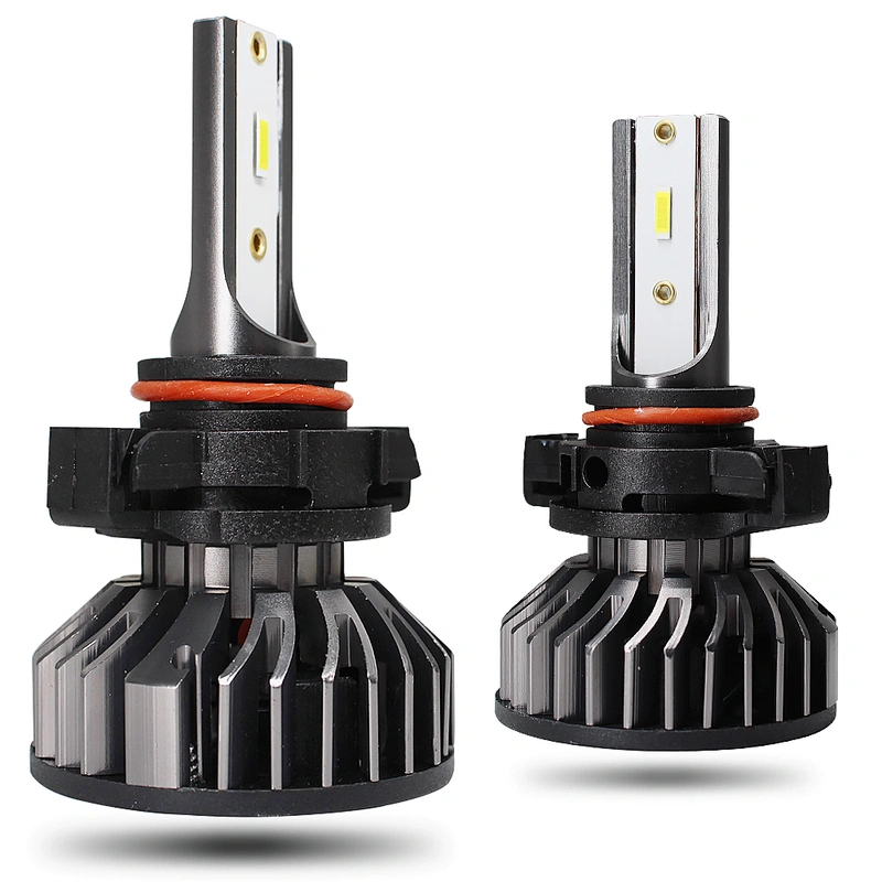 Lightechauto  127mm angel eyes led headlights with 5202 50W Auto led headlights h16 8000lm