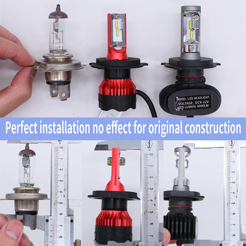 Lightechauto K5 S1 X3 auto led headlight bulb h1 led