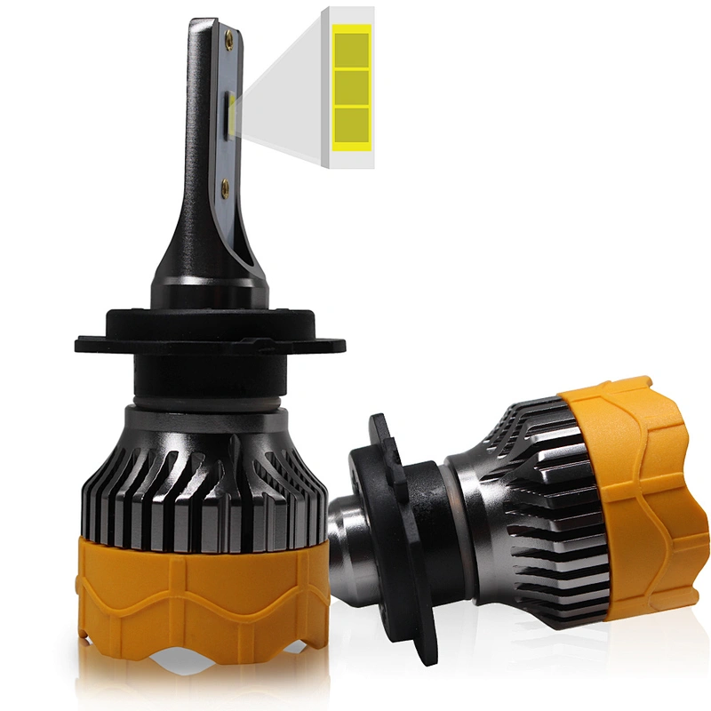 Lightechauto X3  fanless LED light HB3 9006 Models with Xenon kit car lamp 50W Bulb H13 K5 headlight