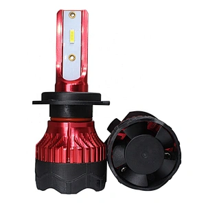 Auto Car Light h7 Super Bright Cooling Fan Perfect Cutline K5 H1 H3 H7 HB3 HB4 H11 led headlights H7 LED H4